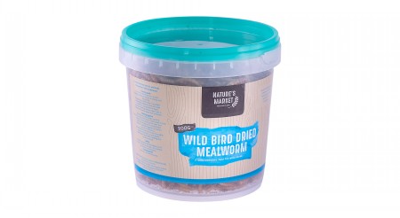 Wild Bird Feed Dried Mealworms 100g